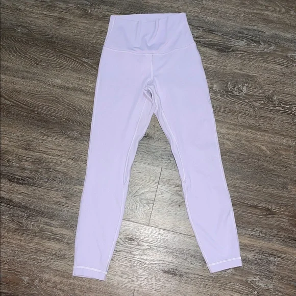 NWT/EUC Lululemon Matching Align Purple Set. Size 4 - Picture 5 of 10